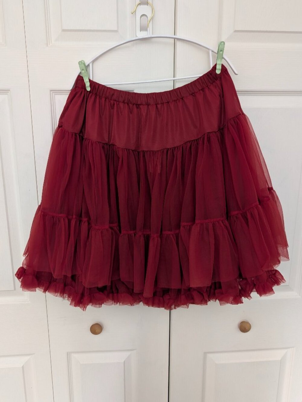 Torrid RetroChic Crinoline Skirt in Red